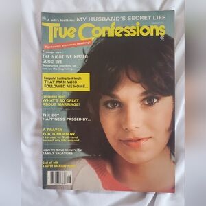 True Confessions Magazine Vintage August 1979 "My Husband's Secret Life"